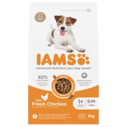 IAMS Advanced Nutrition Adult Small & Medium Dog met Kip - 3 kg