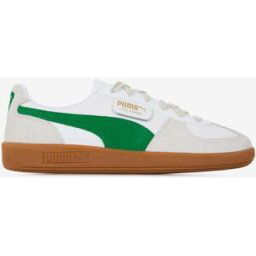 Schoenen Puma Palermo Leather Wit/groen Dames 37
