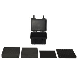 vidaXL Flightcase draagbaar 27x25x18 cm PP zwart