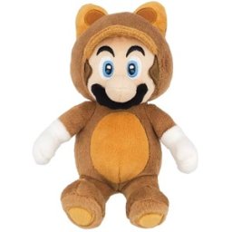 Super Mario - Tanooki Mario Knuffel (20 cm)
