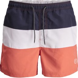 JACK&JONES - Maat M - JJIBALI JJSWIMSHORTS AKM COLORBLOCK STS Heren Zwembroek