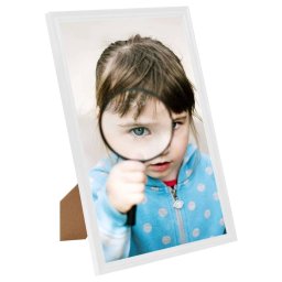vidaXL Fotolijsten 3 st voor tafel 21x29,7cm MDF wit