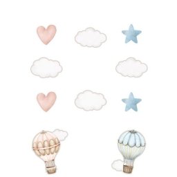 Hang Decoratie Baby Balloons Gender Reveal Classic