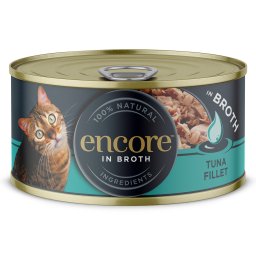 48x 70g Encore Tonijnfilet in blik nat kattenvoer