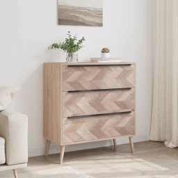 Finori Dressoir Lusk 03A 80x38,5x87 cm sonoma eikenkleurig