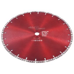 vidaXL Diamantzaagblad met turbo 350 mm staal