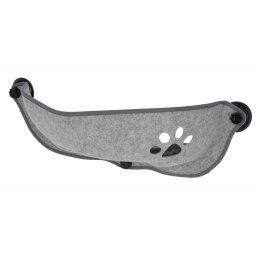 Kerbl Kattenmand voor aan het raam Filzino 70x26x26 cm grijs