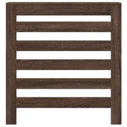 vidaXL Radiatorombouw 78x20x82 cm bewerkt hout bruin eikenkleurig