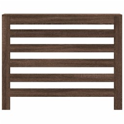 vidaXL Radiatorombouw 104x20x82 cm bewerkt hout bruin eikenkleurig