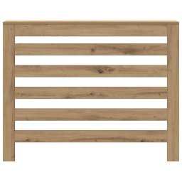 vidaXL Radiatorombouw 104x20x82 cm bewerkt hout artisanaal eikenkleur