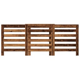 vidaXL Radiatorombouw 205x21,5x83,5 cm bewerkt hout oud hout