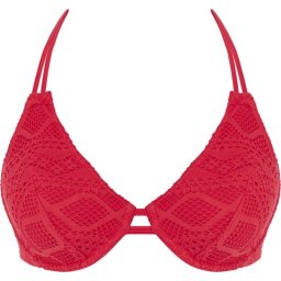 Freya Maat 75D - SUNDANCE UW Halter Bikini Top - RED - Vrouwen