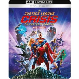 Justice League - Crisis On Infinite Earths Part Three (4K Ultra HD Blu-ray) (Limited Edition) (Steel