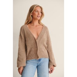 na-kd - Maat S - Oversized Knitted Dames Trui