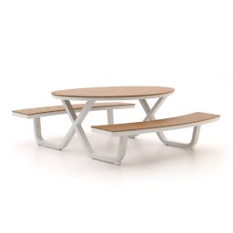 + 15% kassakorting | Bellagio Fidenza picknicktafel 216x200x75cm - Laagste prijsgarantie!