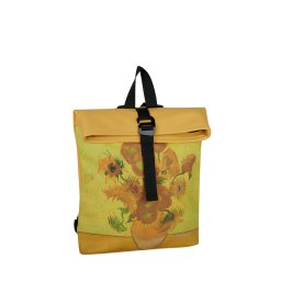 New Rebels Mart Art Los Angeles Zonnebloem Mini 7L Rugzak Rolltop Waterafstotend