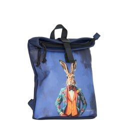 New Rebels Mart Art - Los Angeles Rabbitssuit Rolltop Backpack