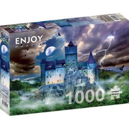 Spooky Night at Dracula's Castle Puzzel (1000 stukjes)