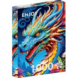 Blue Dragon Puzzel (1000 stukjes)