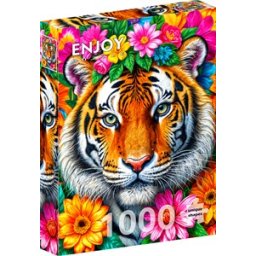 Stripes and Blooms Puzzel (1000 stukjes)
