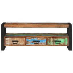 vidaXL Tv-meubel 120x30x45 cm massief gerecycled hout