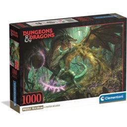 Dungeons & Dragons - Green Dragon Puzzel (1000 stukjes)