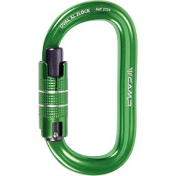 CAMP Oval XL 2Lock green - Karabiner