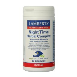 Lamberts Night Time Kruiden Complex Capsules