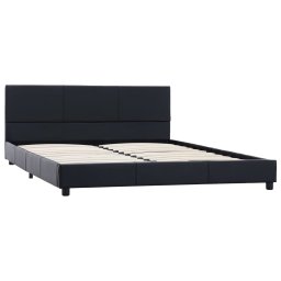 vidaXL Bedframe kunstleer zwart 140x200 cm