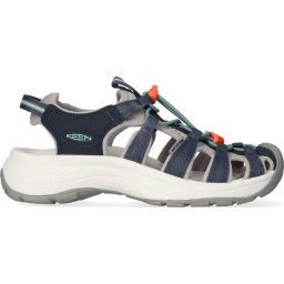 Keen - maat 41- Astoria West Dames Wandelsandalen Navy-Beveled Glass - Blauw -Gerecyclede PET flesse
