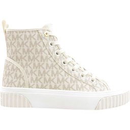 Michael Kors Gertie - maat 37 - High Top Vanilla Dames Sneakers - Beige