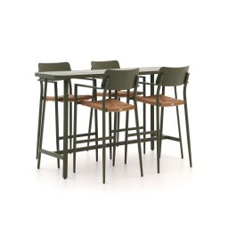 + 15% kassakorting | Bellagio Cino 175cm barset 5-delig stapelbaar - Laagste prijsgarantie!
