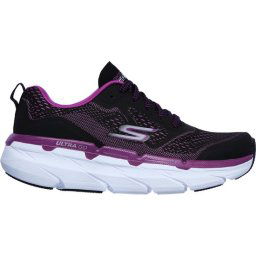 Skechers - maat 40- Max Cushioning Premier Dames Sneakers - Black-Purple