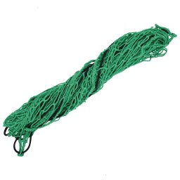 vidaXL Aanhangwagennet elastisch touw 6x3,5 m polypropeen groen