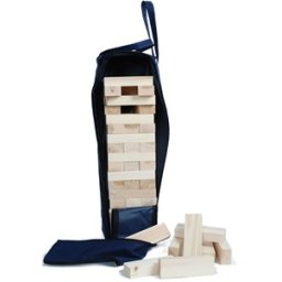 Stapeltoren XL hout in tas (60x15x15cm)