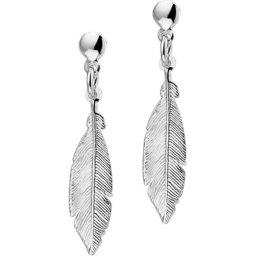 The Jewelry Collection - Oorhangers Veer - Zilver