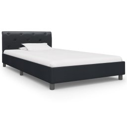 vidaXL Bedframe kunstleer zwart 100x200 cm