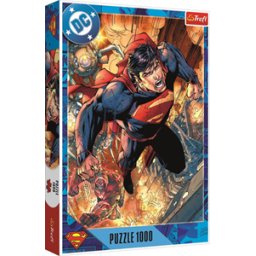 Superman in actie Puzzel (1000 stukjes)