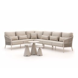 + 15% kassakorting | Bellagio Mineo/Tusa hoek loungeset 7-delig links - Laagste prijsgarantie!