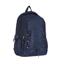 New Rebels Vince Leander Navy Blauw 27L Rugtas Waterafstotend Laptop 14"