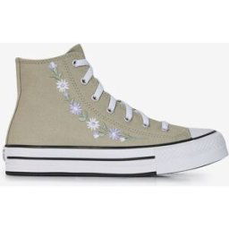 Schoenen Converse Chuck Taylor All Star Eva Lift Hi Floral Khaki/wit Dames 39