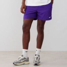 Nike Short Essential Swim Paars/wit Heren s
