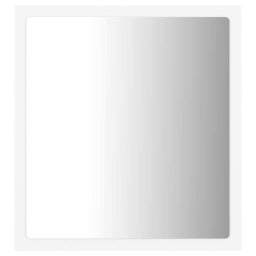 vidaXL Badkamerspiegel LED 40x8,5x37 cm acryl wit