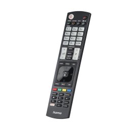 Hama Universal Remote Control voor LG TVs IR Teachable Illuminating Buttons Afstandsbediening Zwart