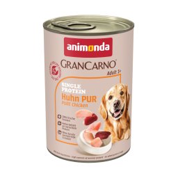6x400g Adult Single Protein Puur Kippenvlees animonda GranCarno Hondenvoer