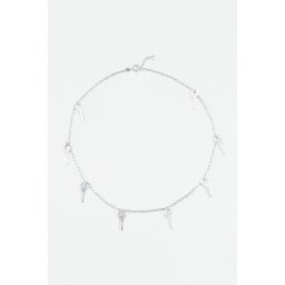 Wouters & Hendrix ketting Necklace with Repetitive Keys NSC085 sterling silver