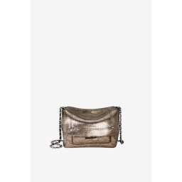 Jerome Dreyfuss crossbody Lulu S 45LULUSCH lame champagne