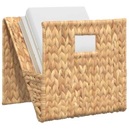 vidaXL Tijdschrifthouder 31x31x31 cm waterhyacint