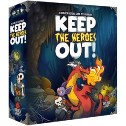 Keep the heroes out! - Boardgame