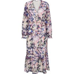 ONLY - mt L - ONLZOE L/S MAXI DRESS WVN Dames Jurk